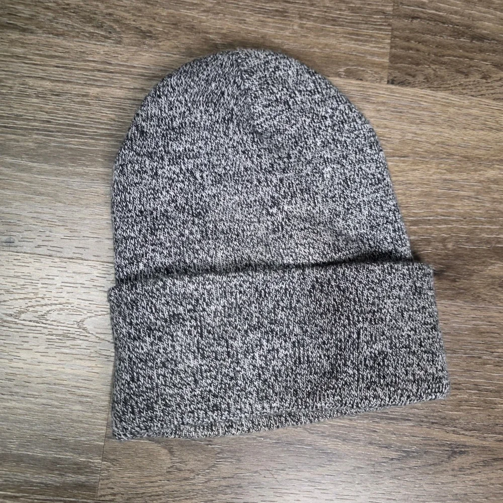 Carhartt Mens OS Watch Hat‎ Beanie Gray Marl Marled Knit Cuff A18 100111